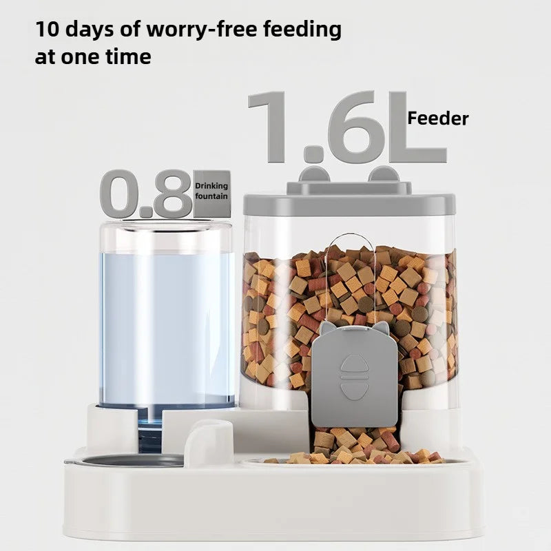 Smart Spill-Proof Pet Feeder