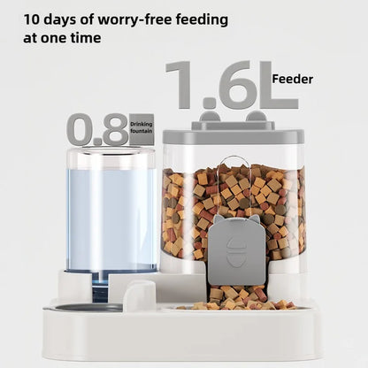 Smart Spill-Proof Pet Feeder