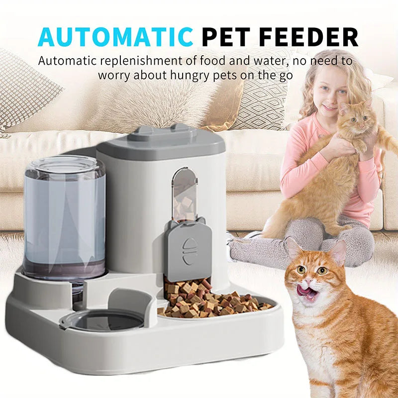 Smart Spill-Proof Pet Feeder
