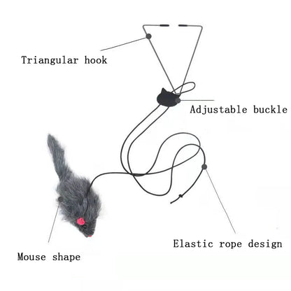 Hanging Door Cat Toy